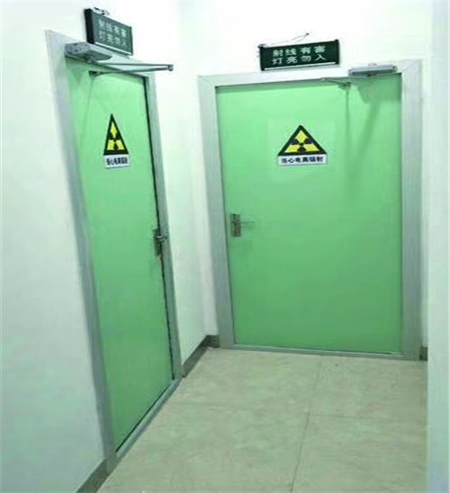 江门厂家定制防 辐射铅门 CT室铅门 放射科射线防护施工